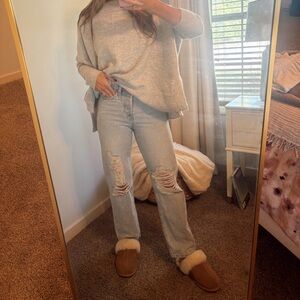 Levi's Light Blue Straight Leg Women's Jeans